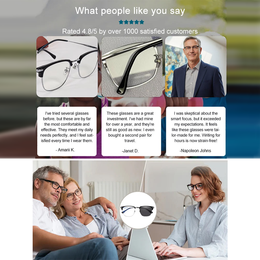 🌎Ends Today: 70% OFF!🔥👓Ultra-Light Blue Light Readers | All-Day Screen Comfort✨