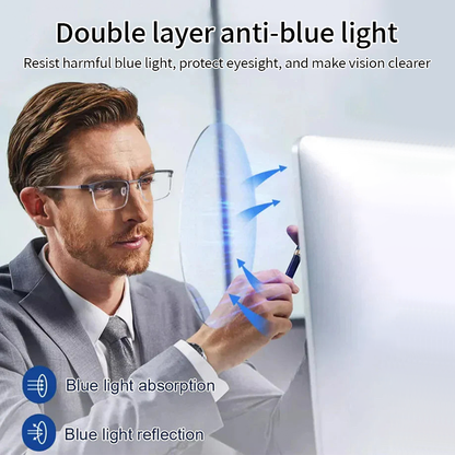 🌎Ends Today: 70% OFF!🔥👓Ultra-Light Blue Light Readers | All-Day Screen Comfort✨
